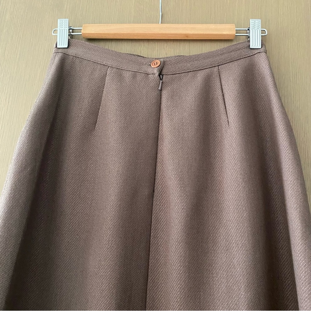 Vintage horsebit detail tailored maxi skirt - Picture 6 of 9